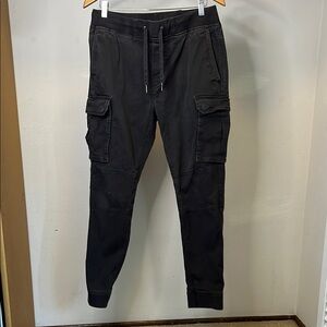H&M Men's Black Cargo Pants